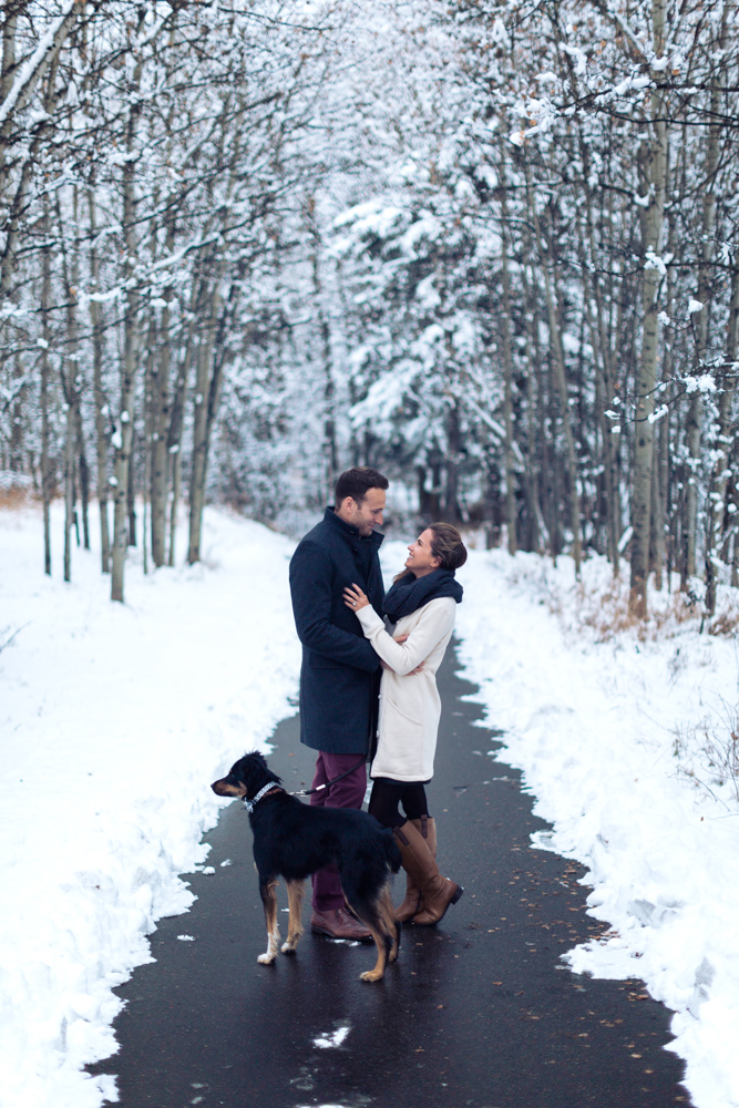 romantic winter engagement session in calgary, calgary wedding photographer, calgary wedding photographers, wedding photographer, calgary, yyc, alberta, canmore wedding photographer, banff wedding photographer, vintage wedding, vintage, film photographer