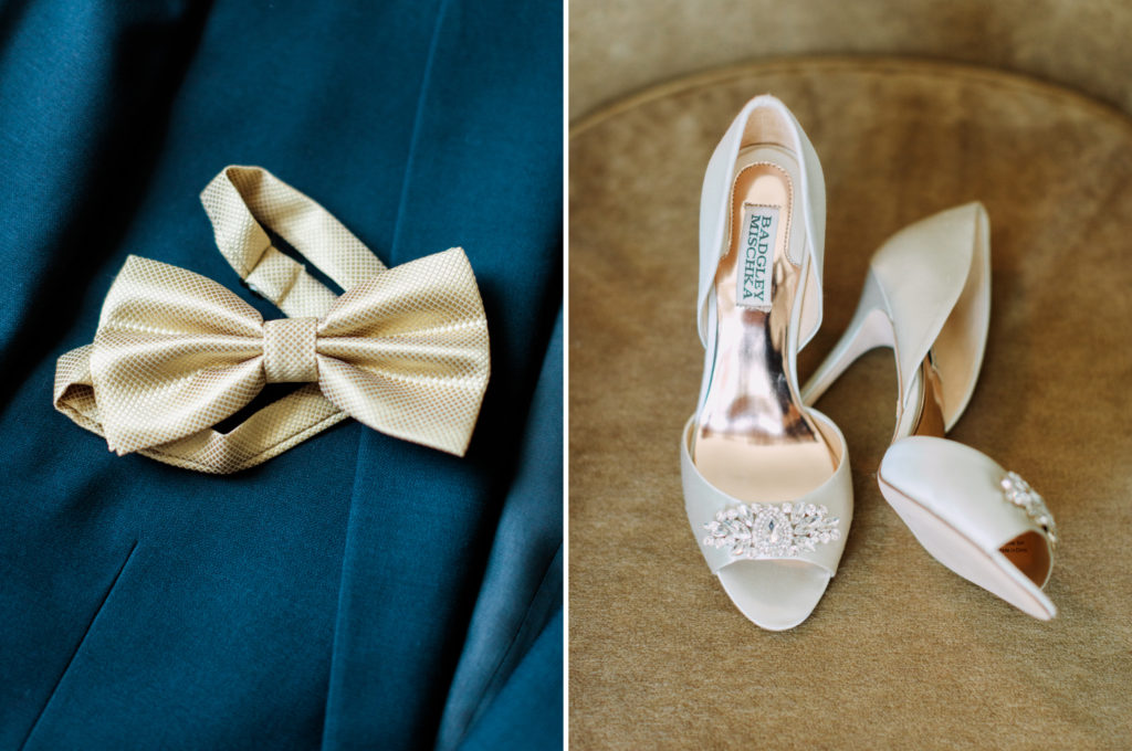 Chateau Lake Louise Wedding, bow tie, shoes, calgary photographers nicole sarah