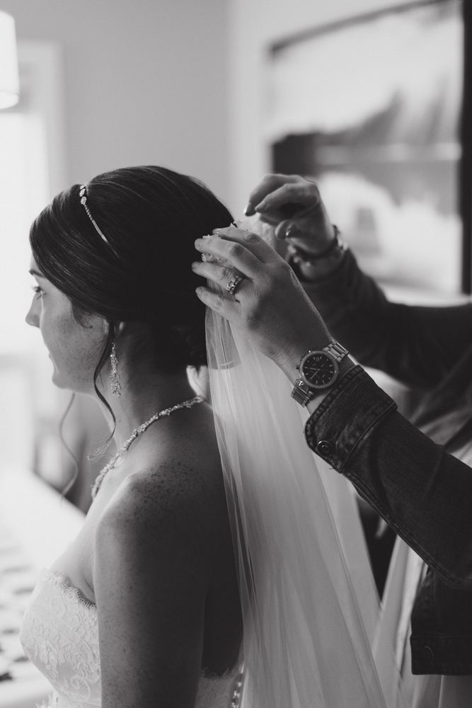 bridal veil, hairpiece, nicole sarah photography, calgary zoo