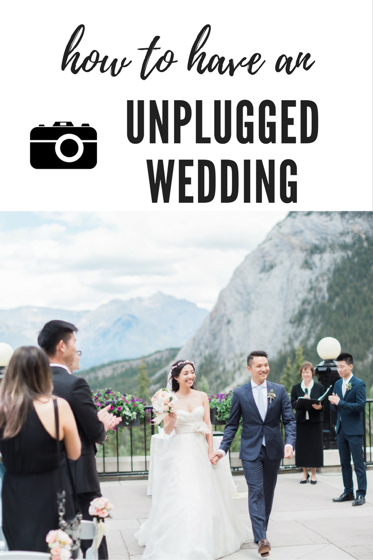 how to have an unplugged wedding, wedding planning, wedding ideas