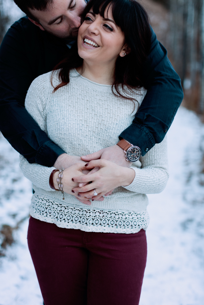 Dreamy Winter Engagement Session in Calgary, winter, photography, wedding photographers calgary nicole sarah, christmas, winter photos, engagement poses