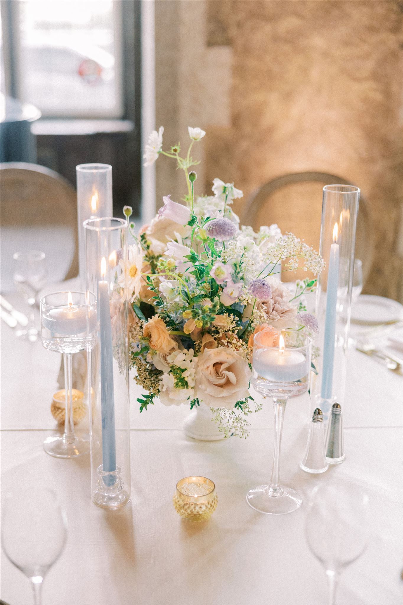 mt. stephen's hall wedding reception, floral arch, flower artistry centrepieces, wedding flower design, luxury reception banff springs