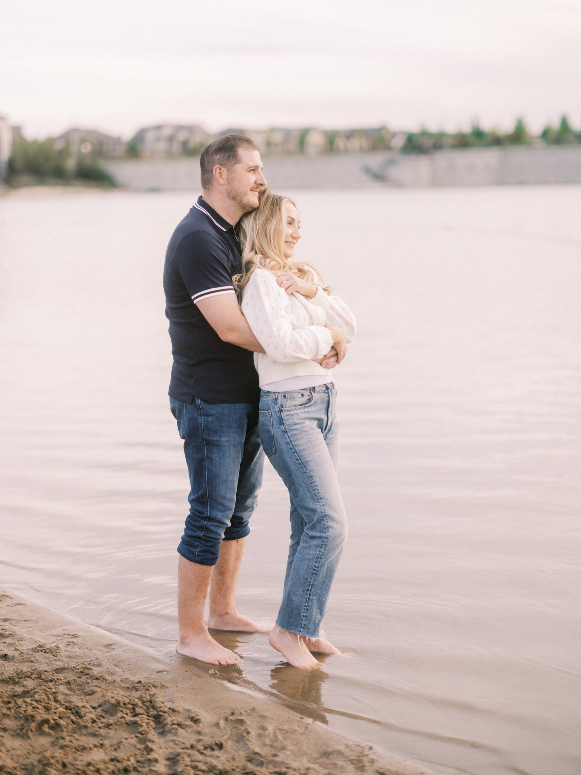 Summer beach engagement, couple walking down the beach, running on beach bride, running beach engagement, bride on the beach, romantic beach photos, romantic beach photography, nicole sarah photography, mahogany beach club, mahogany family photographer, couple cuddling on the beach, engagement wardrobe beach inspiration