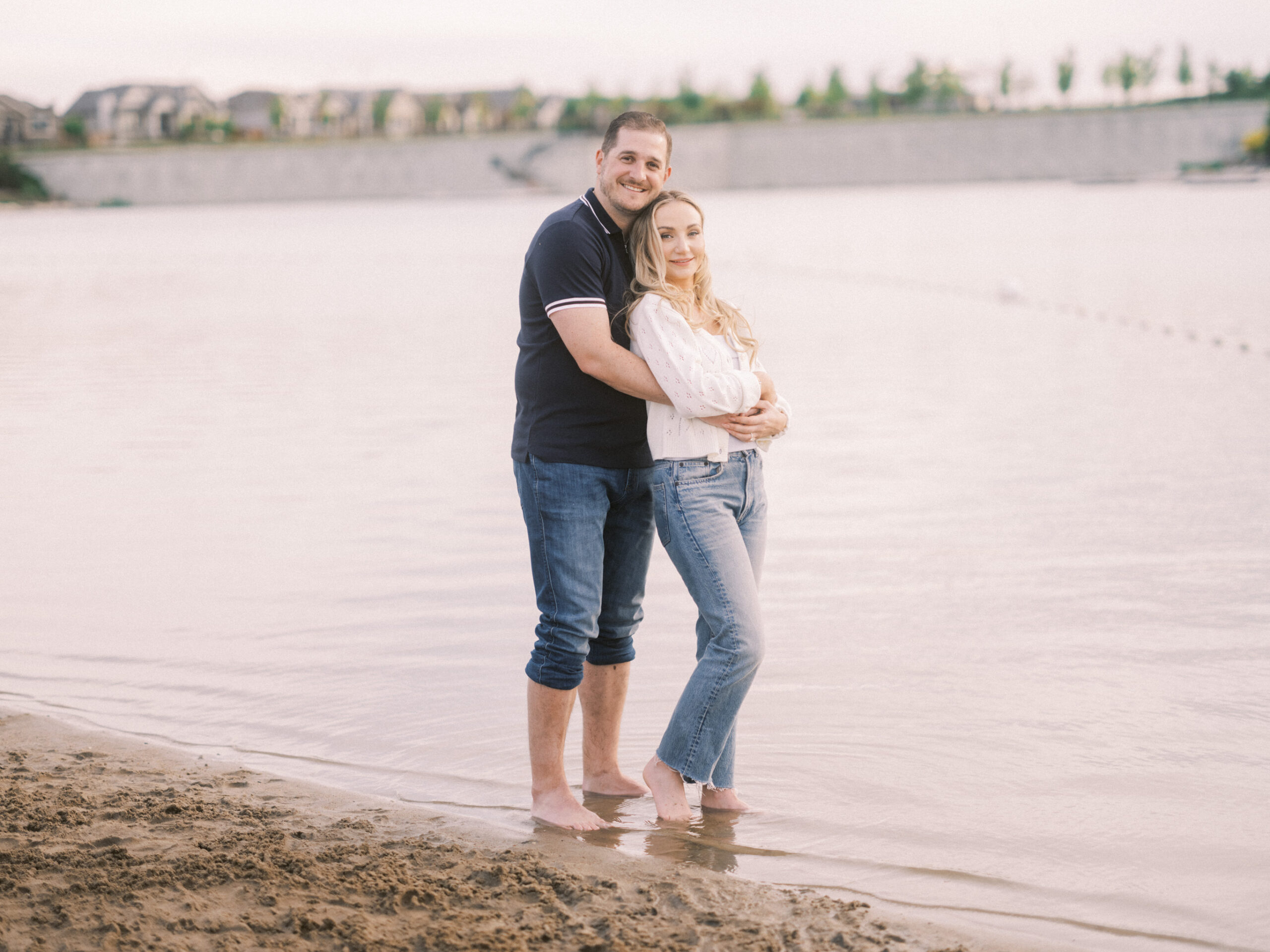 Summer beach engagement, couple walking down the beach, running on beach bride, running beach engagement, bride on the beach, romantic beach photos, romantic beach photography, nicole sarah photography, mahogany beach club, mahogany family photographer, couple cuddling on the beach, engagement wardrobe beach inspiration