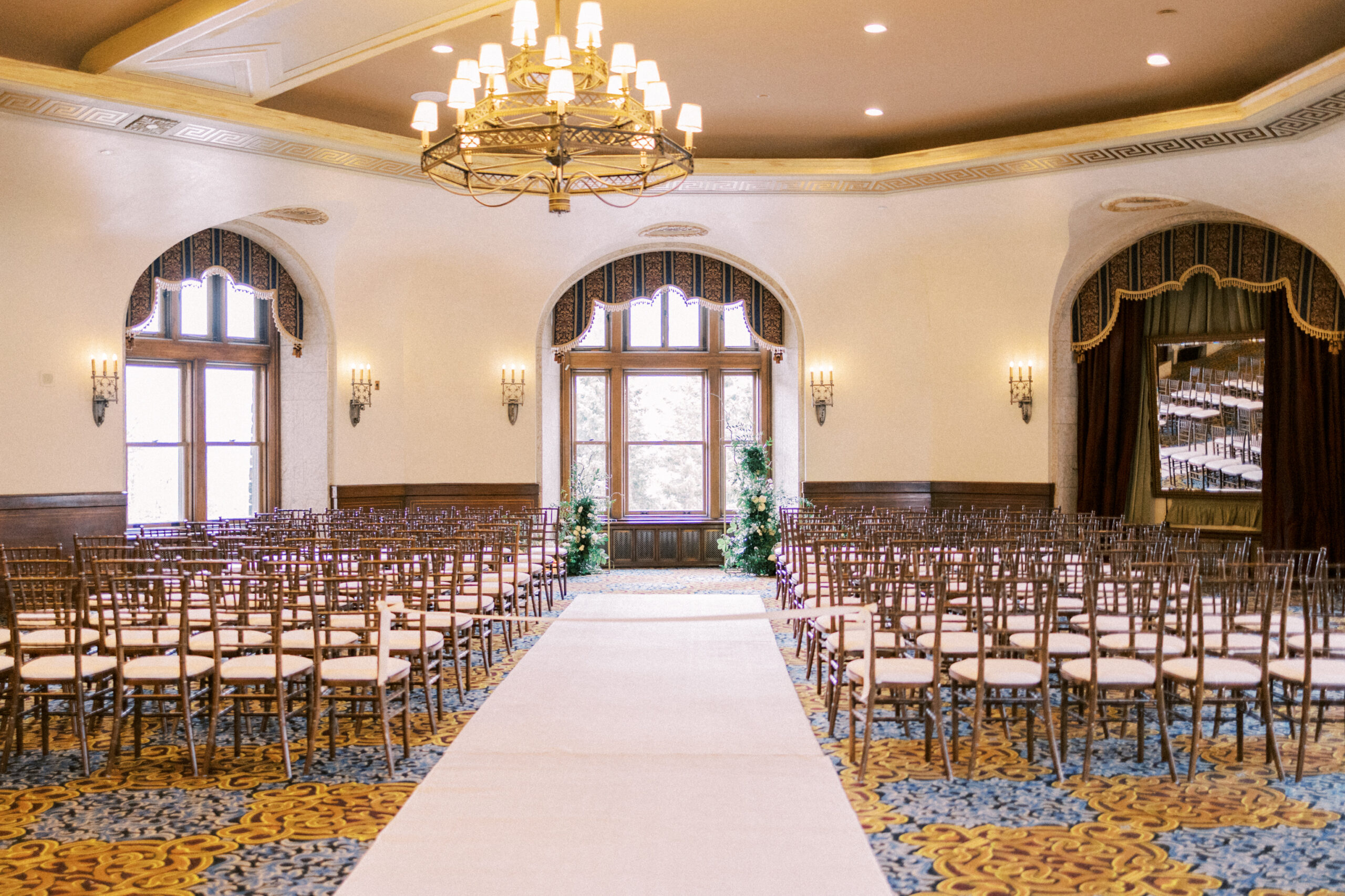 wedding ceremony, fairmont banff springs wedding, luxury wedding, destination wedding photographer nicole sarah, ralph lauren polo bar wedding, winter wedding, mountain wedding, rocky mountain weddings