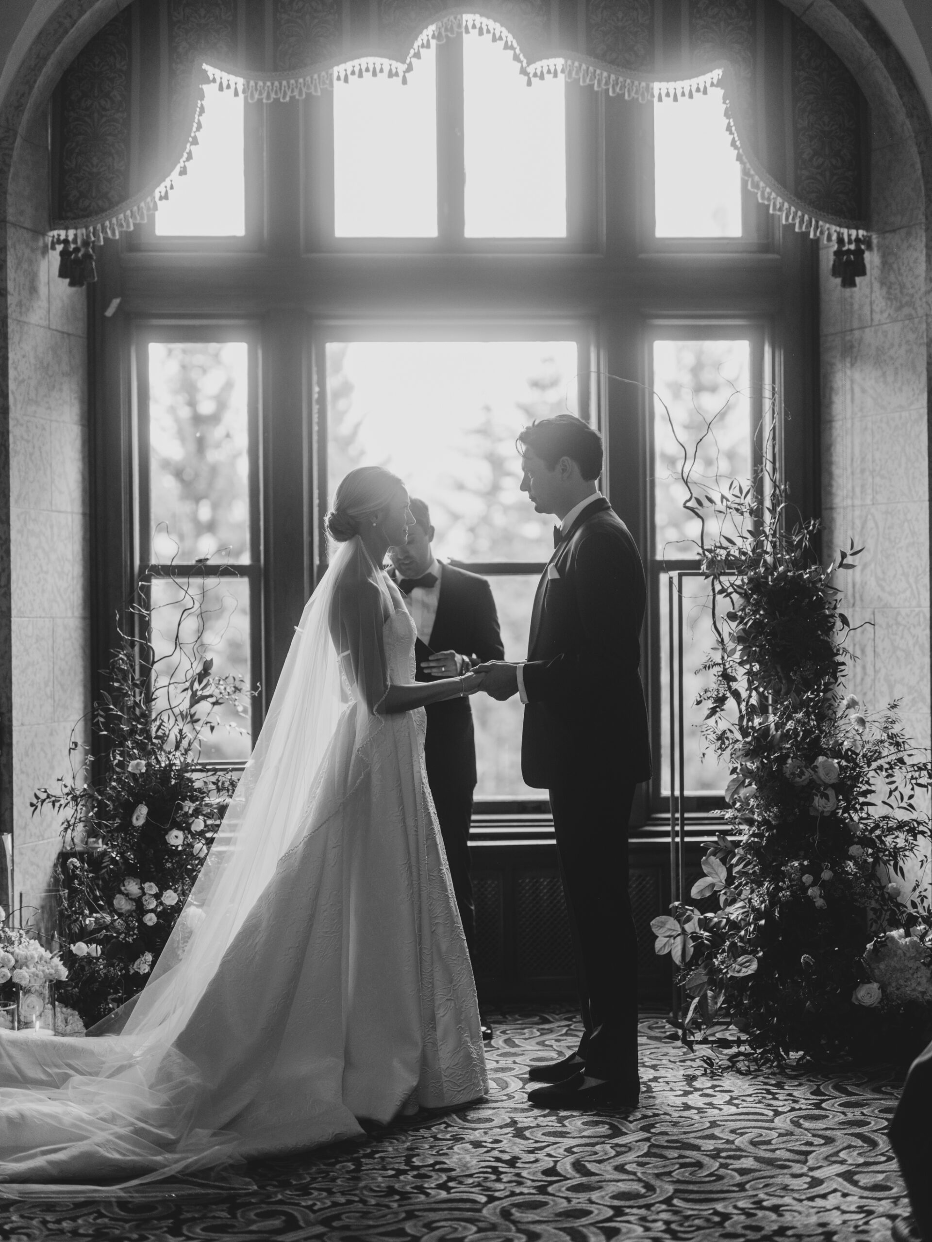 wedding vows, film weddng vows, fairmont banff springs wedding, luxury wedding, destination wedding photographer nicole sarah, ralph lauren polo bar wedding, winter wedding, mountain wedding, rocky mountain weddings