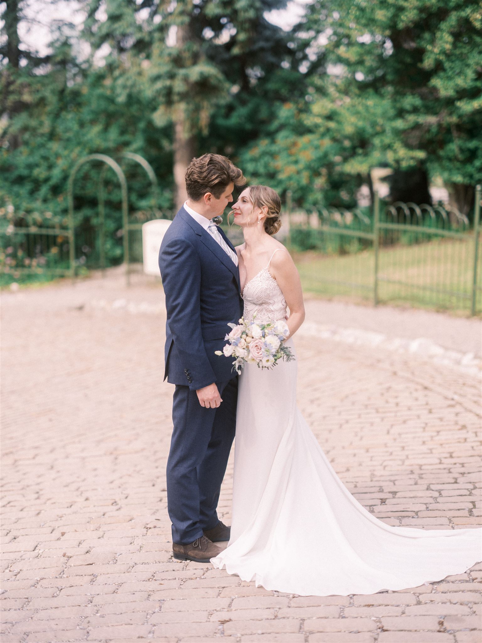 Reader Rock Garden Calgary Elopement, sunset wedding film, lush greenery wedding, elopement photography, calgary elopement photographer, nicole sarah, romantic elopement photos, elopement guide alberta, 