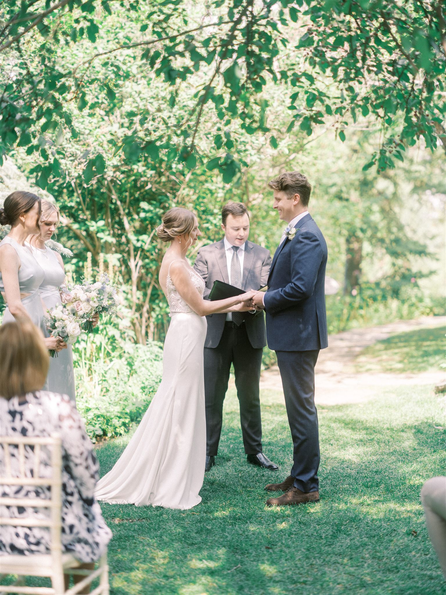 Reader Rock Garden Calgary Elopement, sunset wedding film, lush greenery wedding, elopement photography, calgary elopement photographer, nicole sarah, romantic elopement photos, elopement guide alberta, 