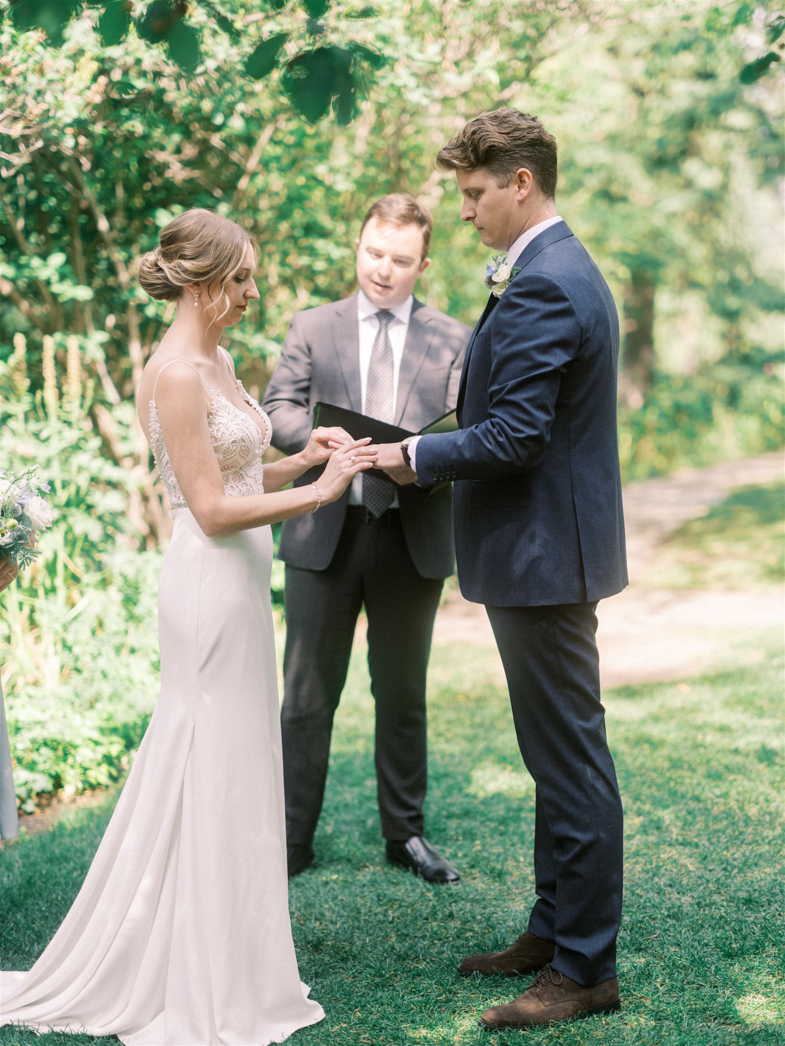 Reader Rock Garden Calgary Elopement, sunset wedding film, lush greenery wedding, elopement photography, calgary elopement photographer, nicole sarah, romantic elopement photos, elopement guide alberta, 