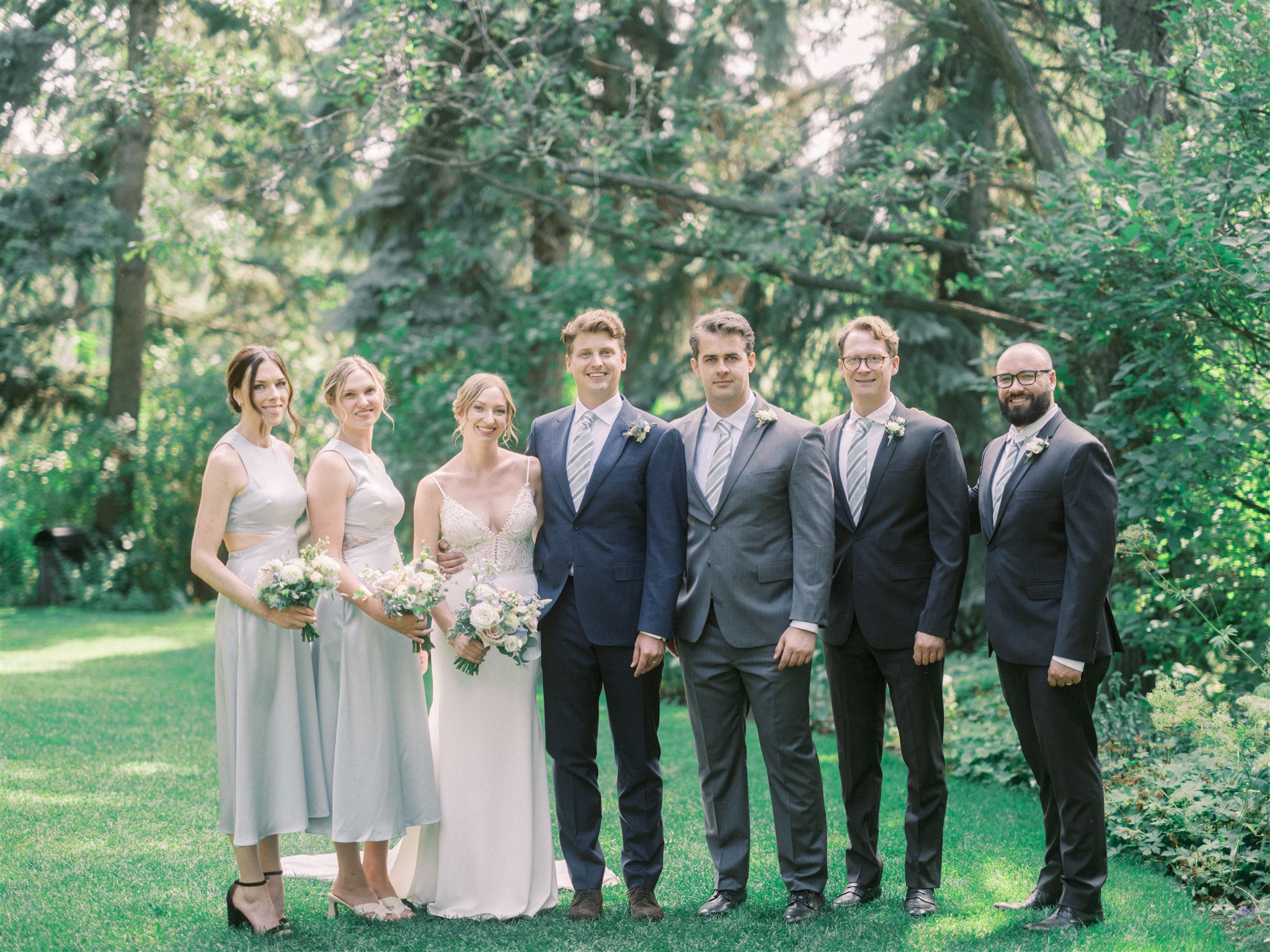 Reader Rock Garden Calgary Elopement, sunset wedding film, lush greenery wedding, elopement photography, calgary elopement photographer, nicole sarah, romantic elopement photos, elopement guide alberta, 