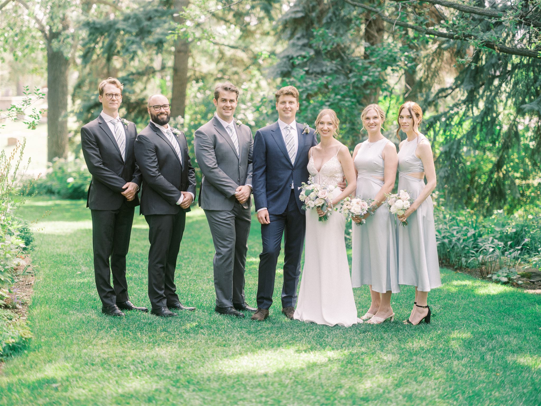 Reader Rock Garden Calgary Elopement, sunset wedding film, lush greenery wedding, elopement photography, calgary elopement photographer, nicole sarah, romantic elopement photos, elopement guide alberta, 