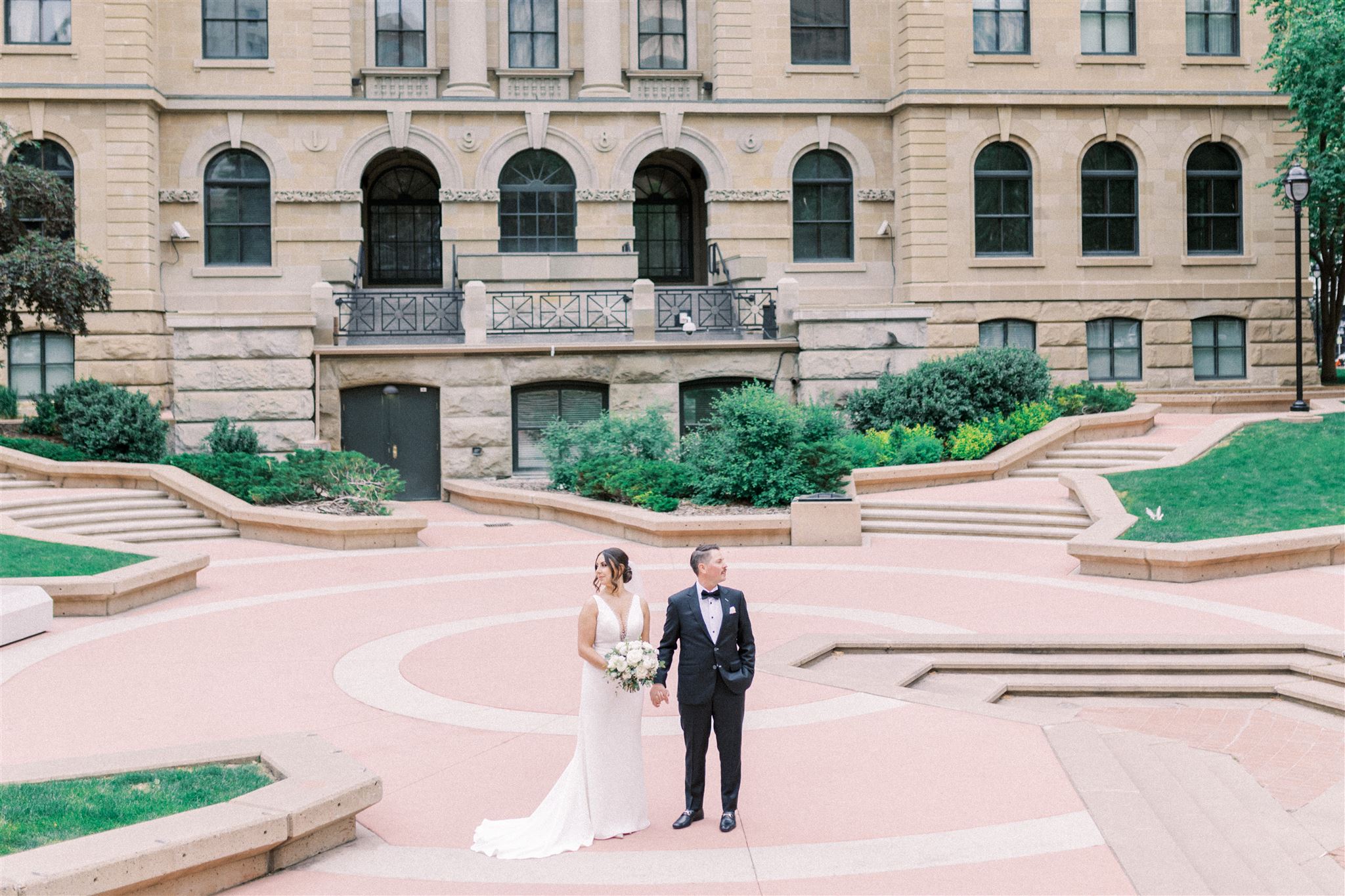 The Nash Calgary Summer Wedding, architectural wedding photos, first look wedding, the nash wedding calgary, the nash restaurant, bride getting ready, first look wedding photos, bride with bridesmaids, nicole sarah photography, groom getting ready, wedding detail photos